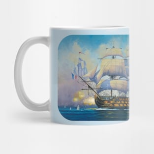 HMS Victory at Trafalgar Mug